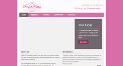 Desktop Screenshot of perfectpartylinens.com